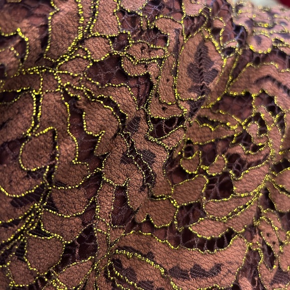 Dress the population lace midi dress - Picture 7 of 9